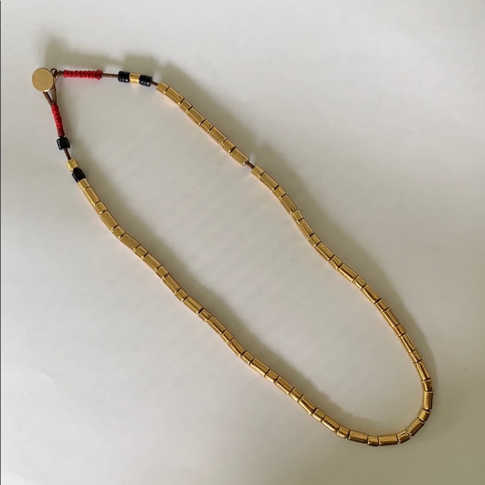 Roxanne Assoulin Peacoat U-tube necklace shiny